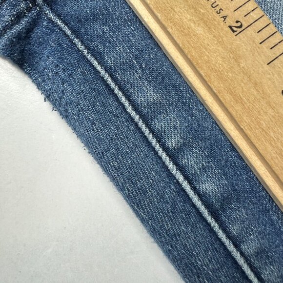 Judy Blue Jeans Women's 29x26* Skinny High Rise Crop Blue Faded Denim Tag 30 - Picture 2 of 16